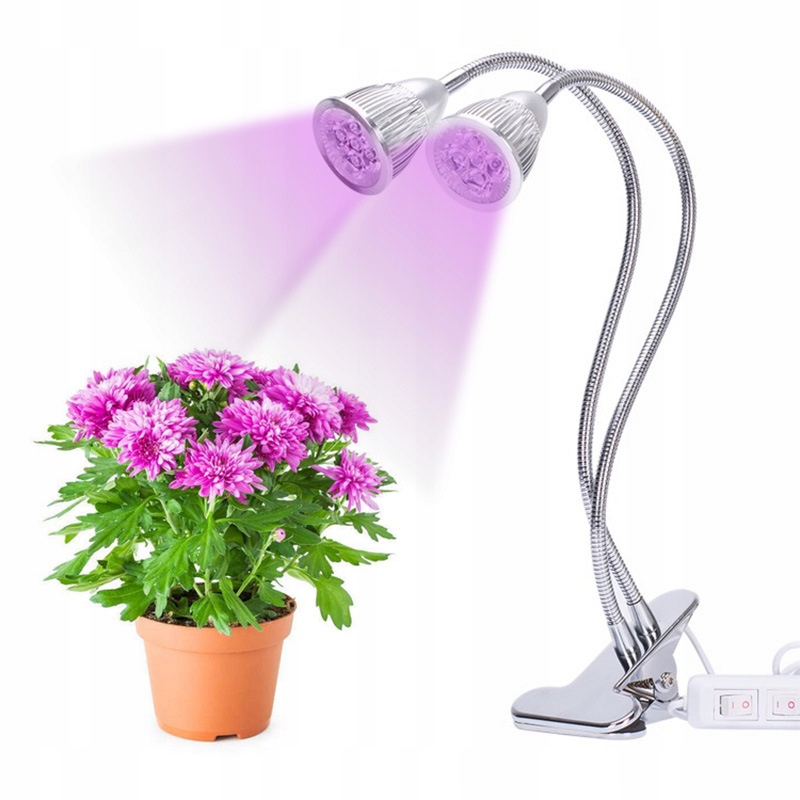 Osvetlenie pre rastliny - 10W lampa na pestovanie rastlín LED