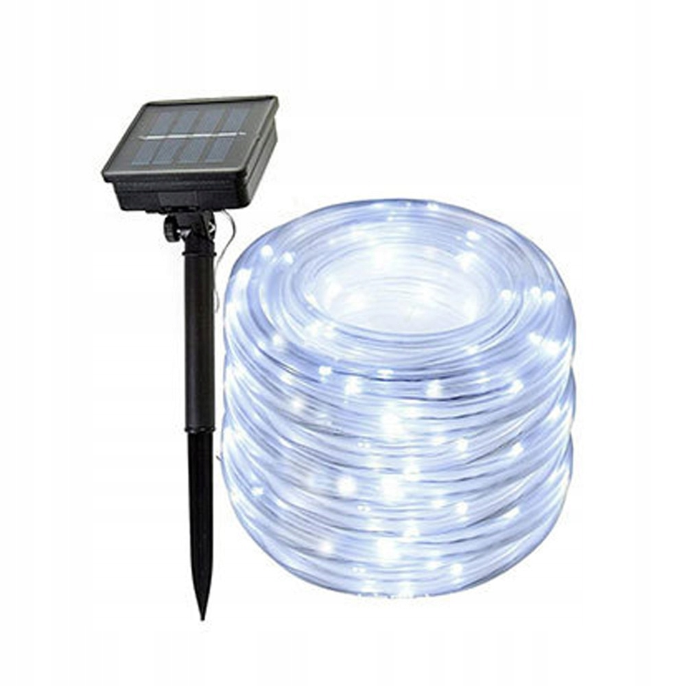 Solárne svietidlá - 12m 100 LED Solar Powered String Fairy Light lano