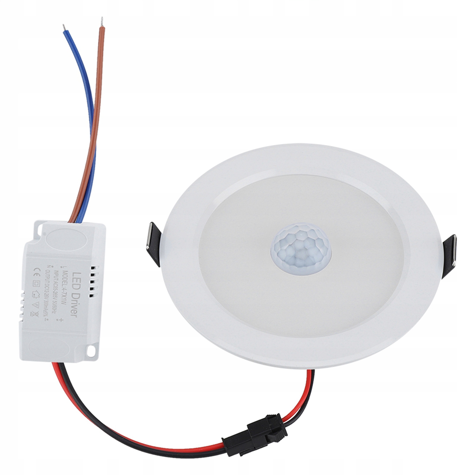 Stĺpíkové osvetlenie - 12cm * 11cm svietidlo s hc68A senzorom