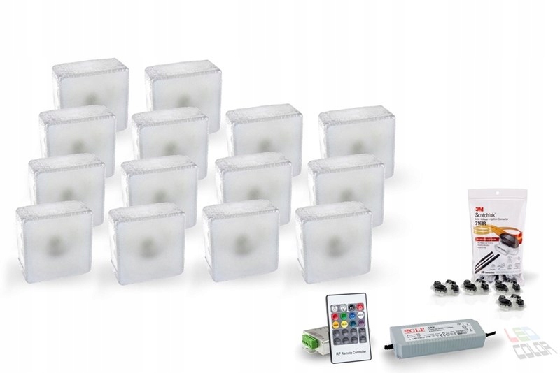 Nájazdové svietidlá - 14 žiariace nostalit 1212 RGB