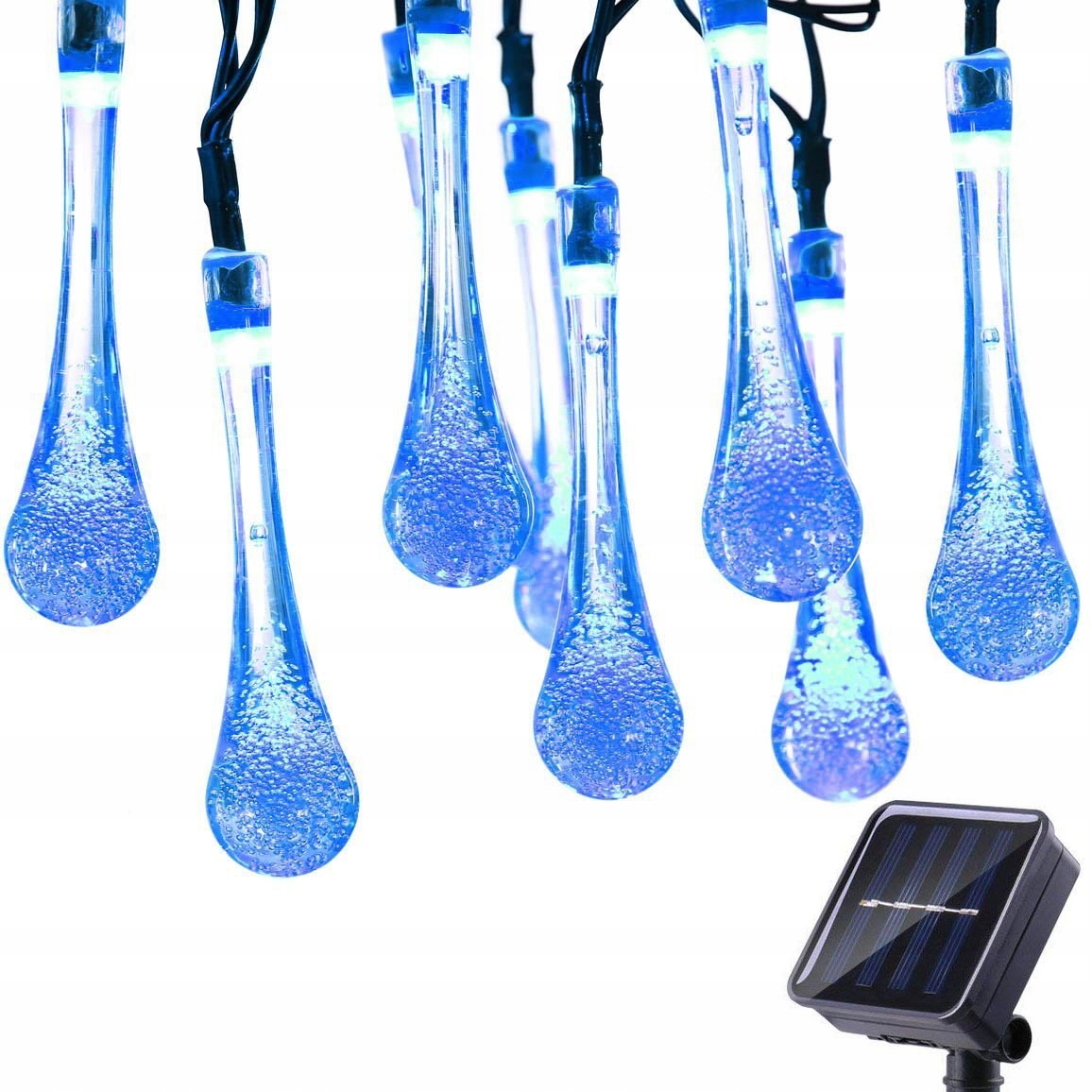Vysiace svetlá, lampy - 20 LED Solárna lampa Záhrada Dekoratívne osvetlenie