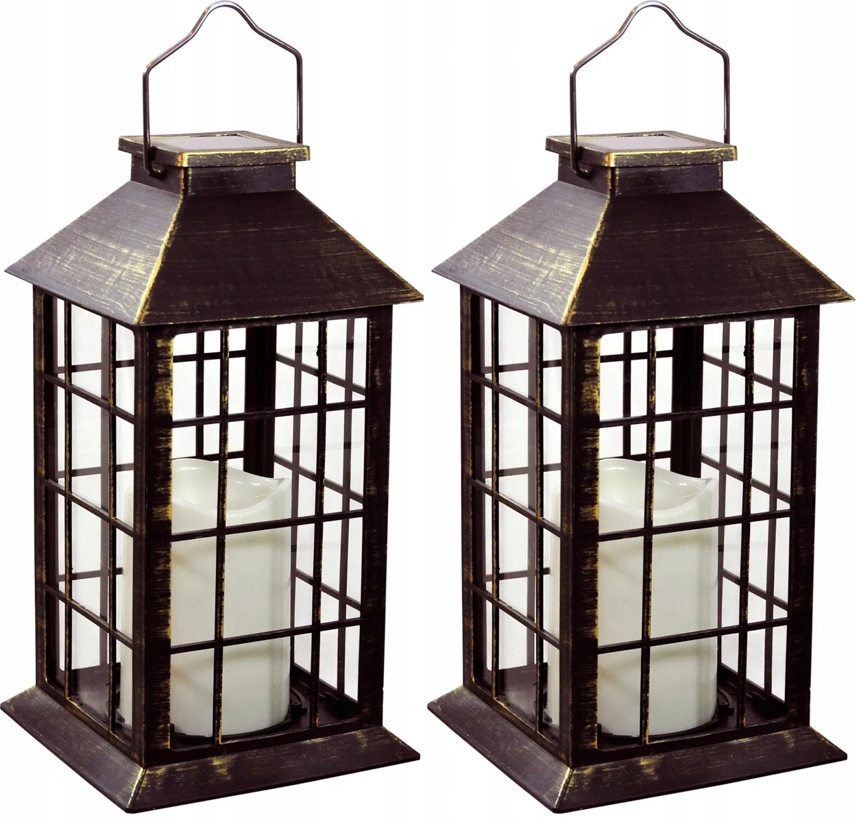 Solárna lampa SuperLED, 27 cm, 2 ks.