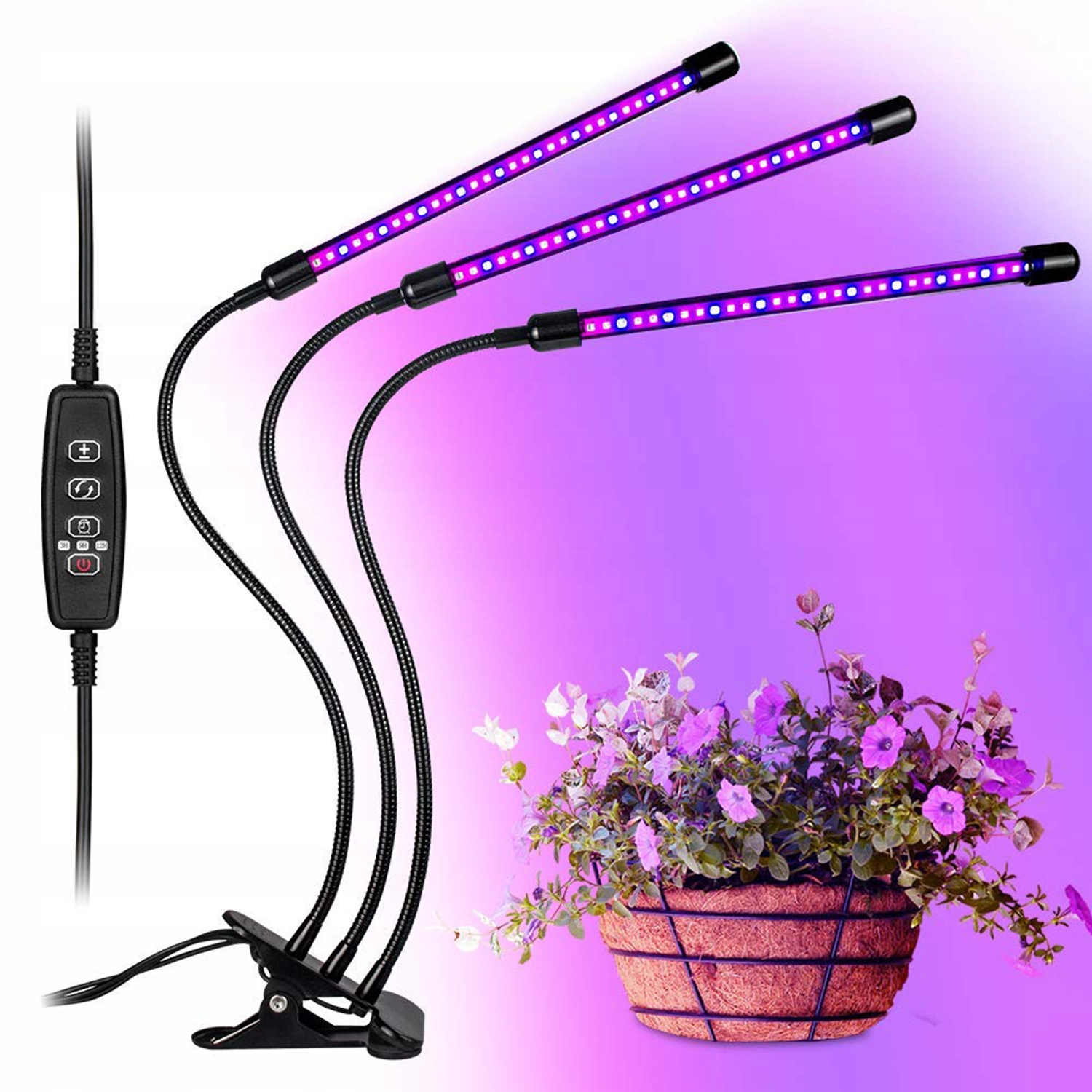 Osvetlenie pre rastliny - 30W LED svietidlo pre rast rastlín