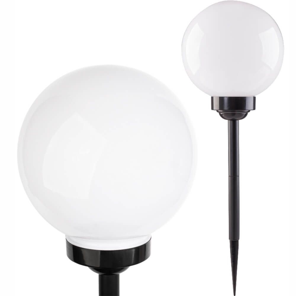 Solárna lampa Kobi, biela, 20 cm, 1 ks.
