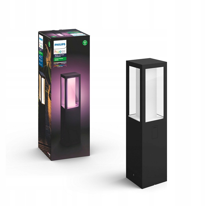 Stĺpíkové osvetlenie - 4349 Philips Lighting Hue Impress 1200 lm 16W rgbw