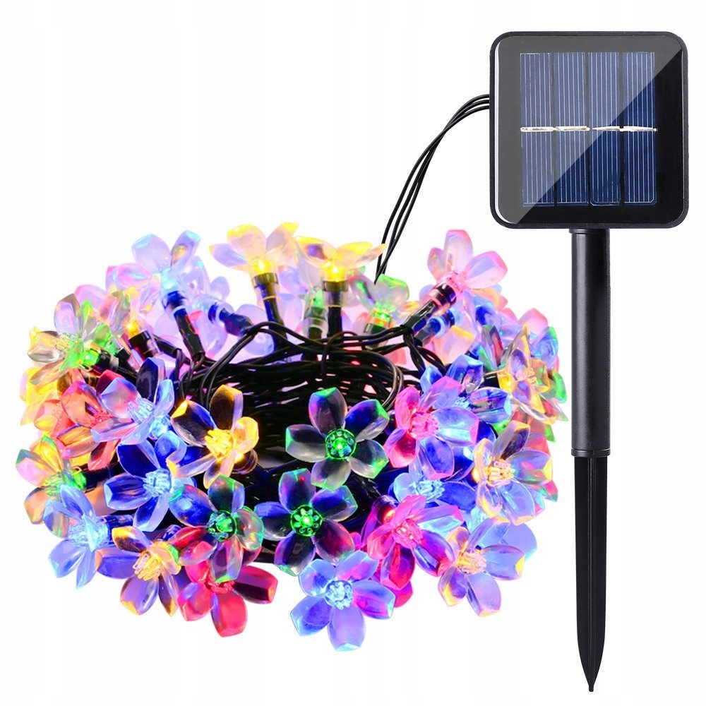 50 LED solárnych svetiel Záhradné dekoratívne osvetlenie