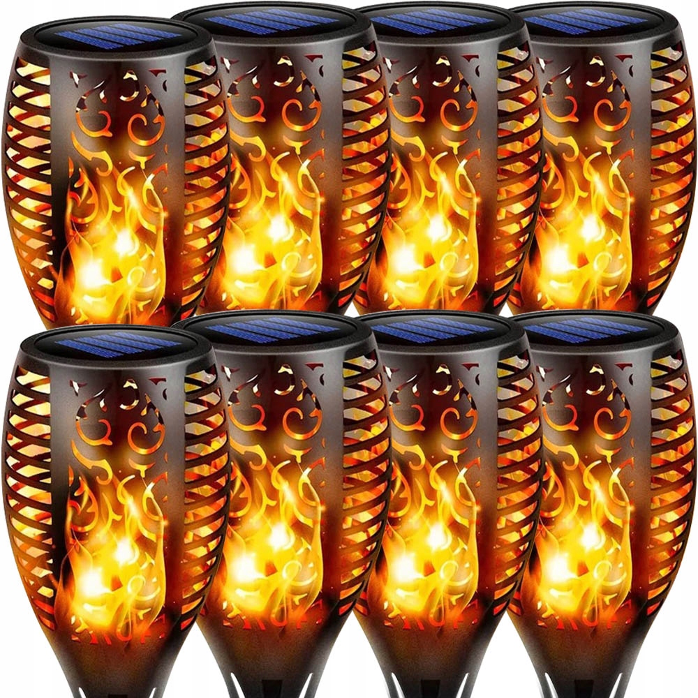 Solárna lampa Mobes, čierna, 45 cm, 1 ks.
