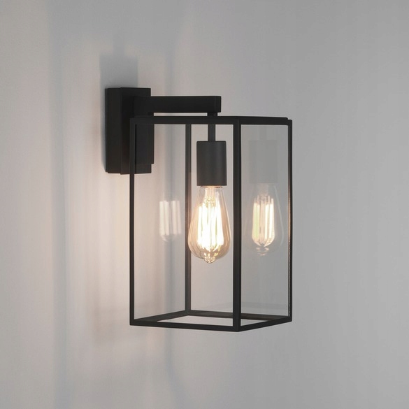 Vonkajšie fasádne svietidlo - Astro Lighting BOX 1354004 Záhradné nástenné svietidlo IP23