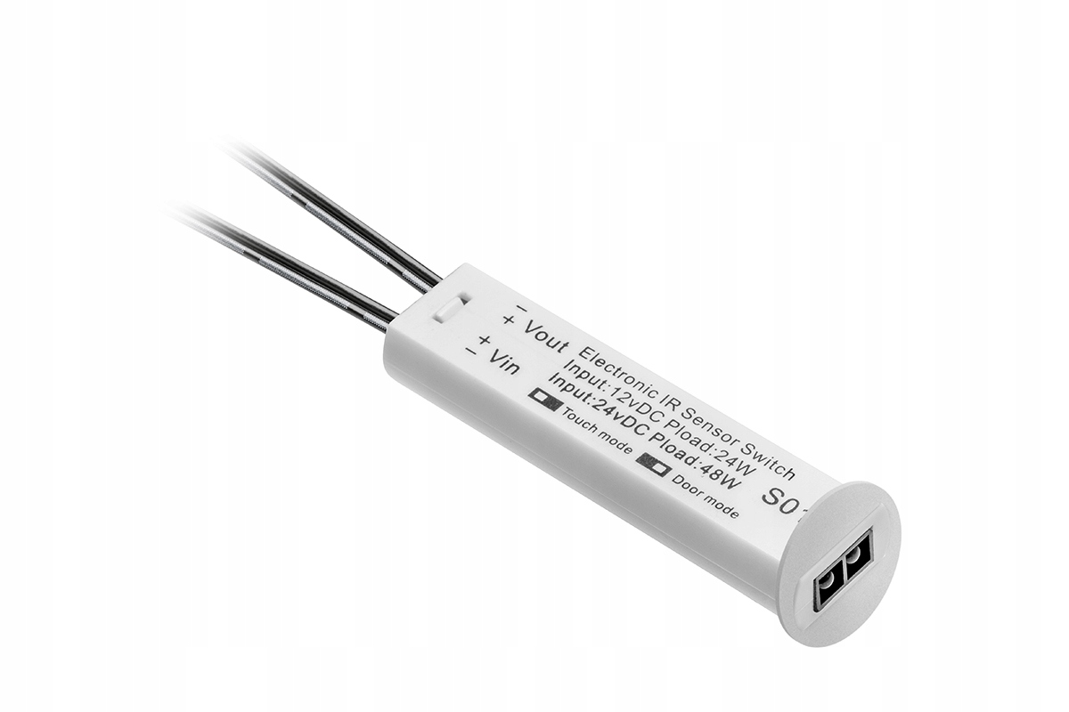 Bezdotykový spínač Gtv AE-WBBUNI-10DIM biely 12V