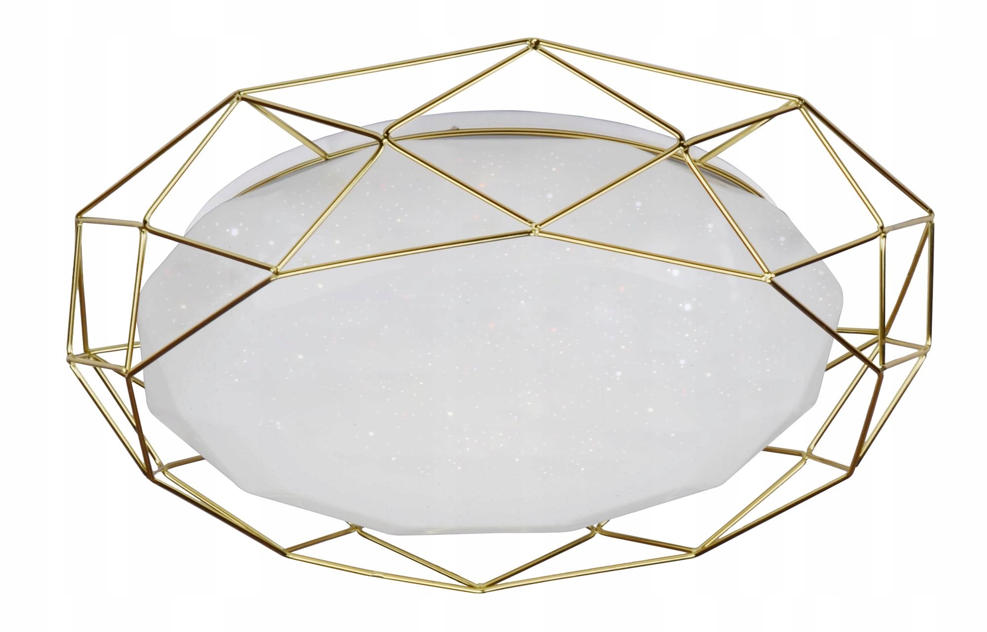 Stropné svietidlo, lampa - Candellux Sven LED strop 24 W 3000K - Zlato/biela