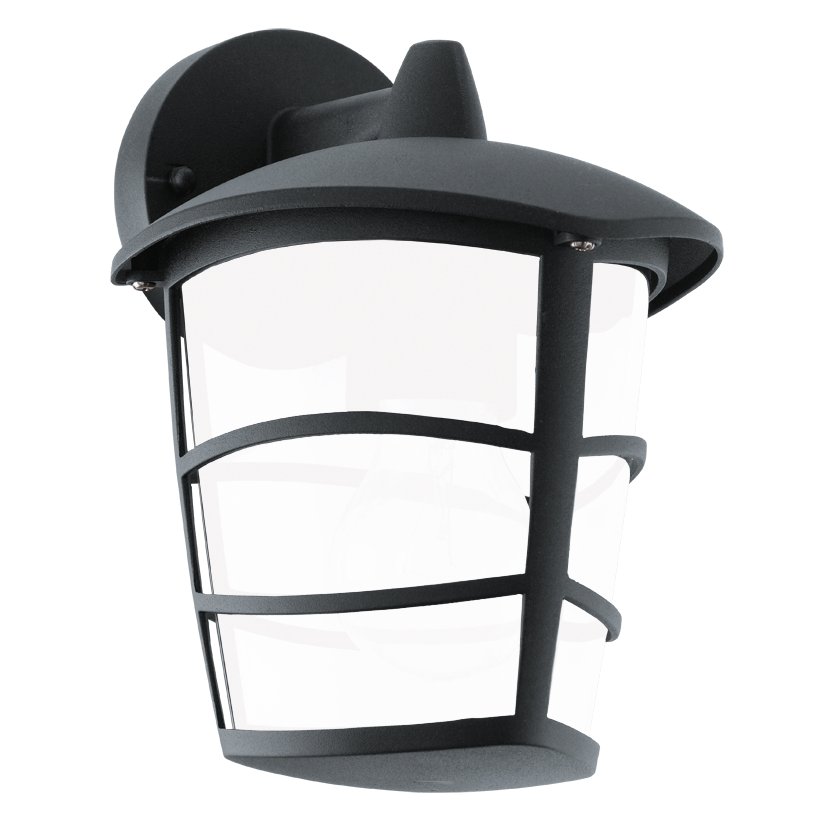 Vonkajšie fasádne svietidlo - EGLO ALORIA 93516 LED záhradná nástenná lampa IP44 zásuvka