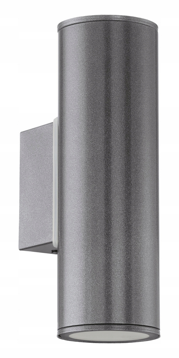 Vonkajšie fasádne svietidlo - EGLO RIGA Garden Wall Lupin Anthracite 2PKT 94103