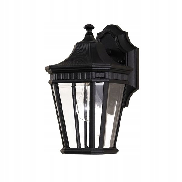 Vonkajšie fasádne svietidlo - FEISS COTSWOLD LANE FE / COTSLN2 / S BK SÚBORNÝCH STRÁNKA 1X100W