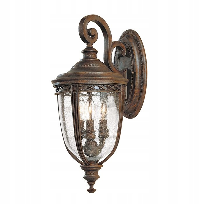 Vonkajšie fasádne svietidlo - FEISS Anglicky Bridle Fe / EB2 / M BRB Wall Lampa 3x60W / E1