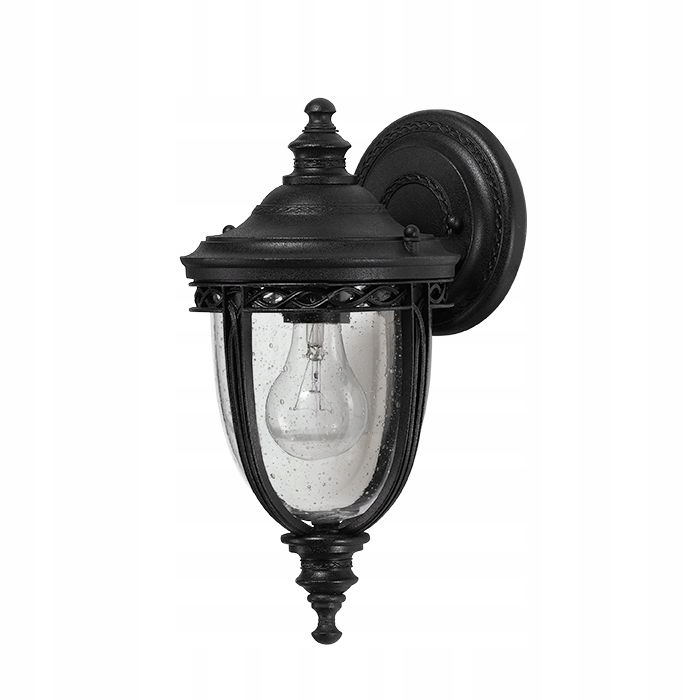 Vonkajšie fasádne svietidlo - FEISS Anglicky Bridle Fe / EB2 / S BLK nástenná lampa 1x60W / E2