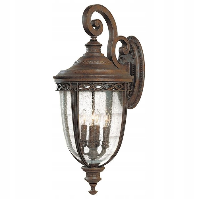 Vonkajšie fasádne svietidlo - FEISS Anglicky Bridle FE / EB2 / XL BRB SCONCE 4X60W / E