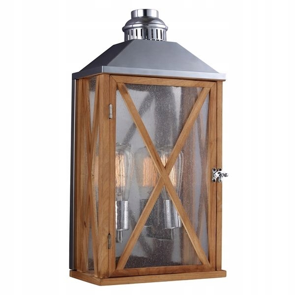 Vonkajšie fasádne svietidlo - FEISS LUMIERE FE / LUMIERE / M OUK STENOVÁ LAMP 2X100W / E27