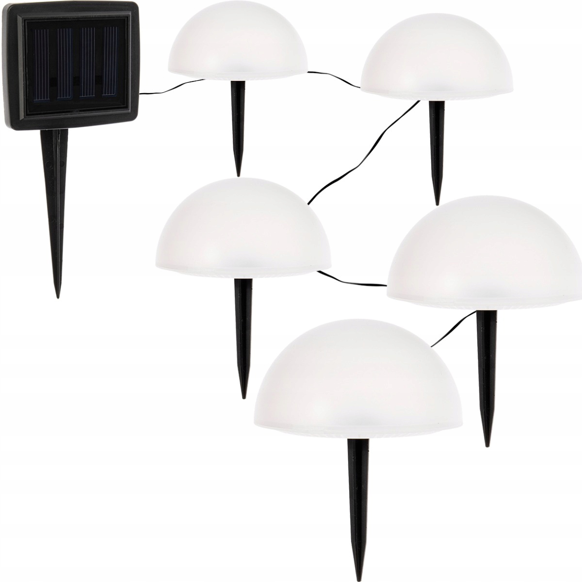 Solárne svietidlá - Záhrada Garland Terrestrial LED RGB RGB Hemisféra