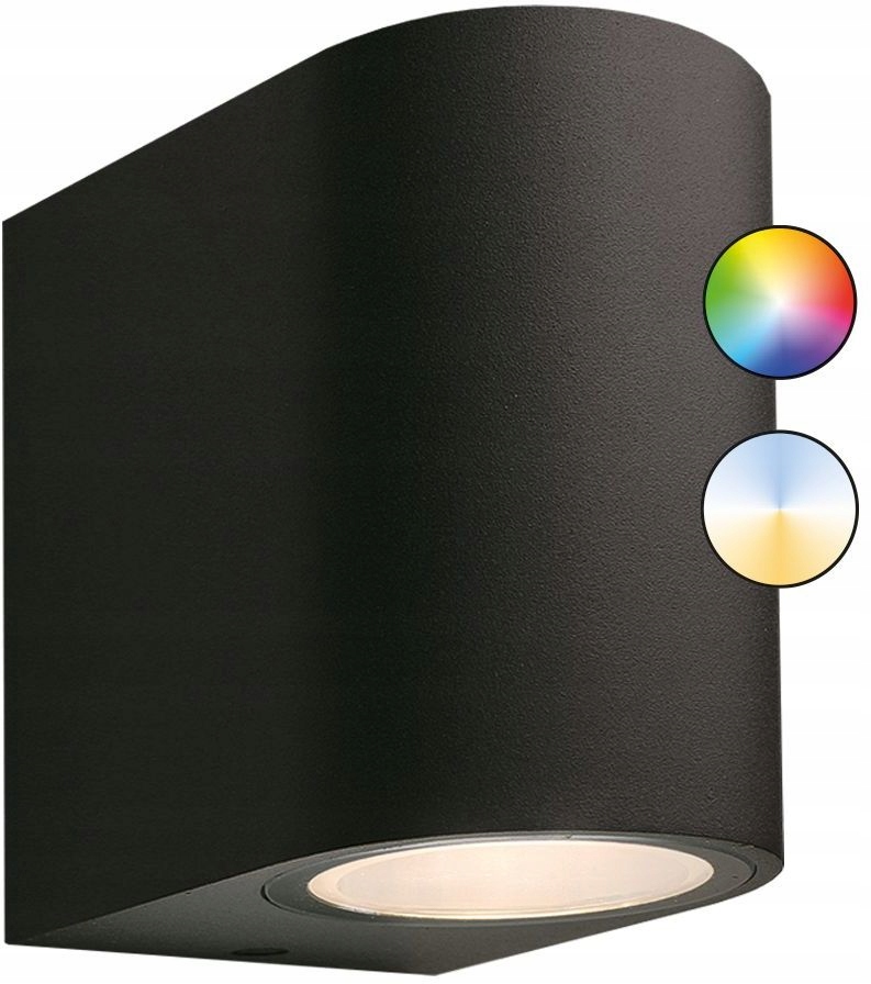 Vonkajšie fasádne svietidlo - Záhradné osvetlenie Gilvus Smart 3199011 Nástenná lampa 1x5w / MR
