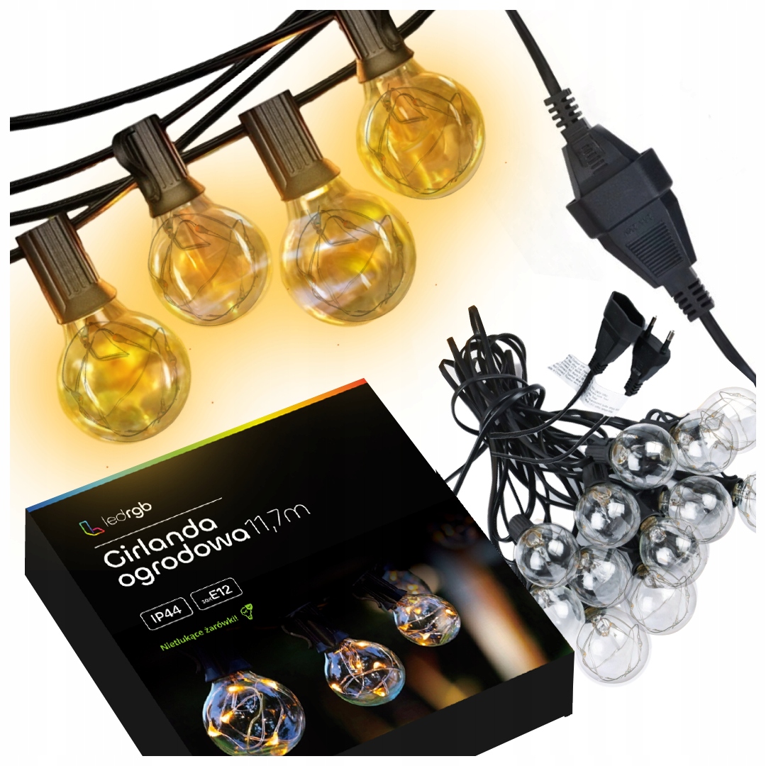 LED_RGB girlanda 1170 cm sieť