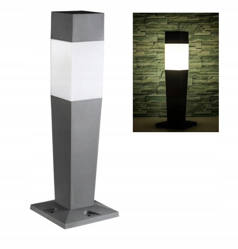 Stĺpíkové osvetlenie - Kanlux Garden Lampa 77cm E27 INVO 29172