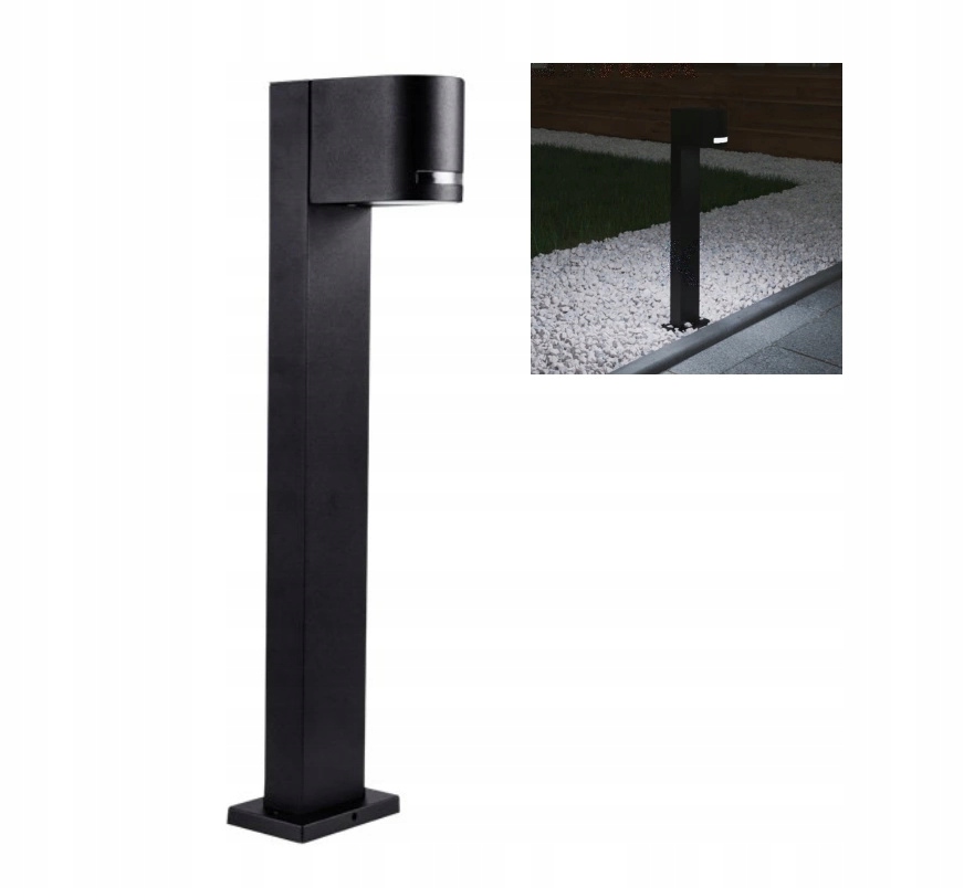 Stĺpíkové osvetlenie - Kanlux Garden post lampa 50 cm NOVIA 120D GU10