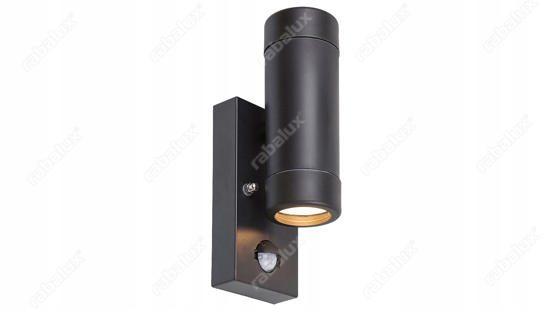 Vonkajšie fasádne svietidlo - Bracket Fasádny trubica Gray Medina Motion Sensor
