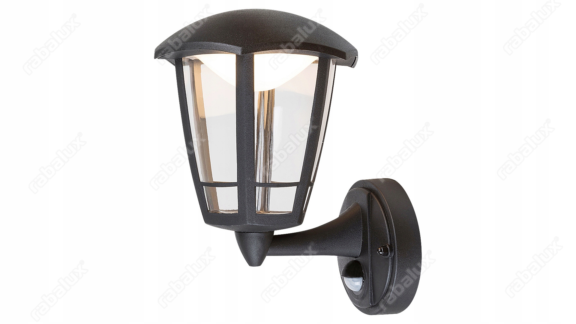 Vonkajšie fasádne svietidlo - Nástenná lampa LED 8W výška Sorrento pohybu