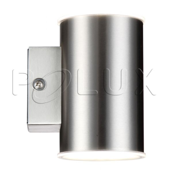 Vonkajšie fasádne svietidlo - Nástenná lampa. LED NIVERO 10.5W UP-down Inox
