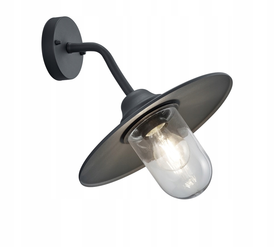 Vonkajšie fasádne svietidlo - Nástenná lampa Externá TRIO BENTRA 201760142 Antracit