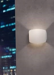 Vonkajšie fasádne svietidlo - Nástenná lampa Abram 150 Gray X R7S LED 4W 4000K FUMAGAL