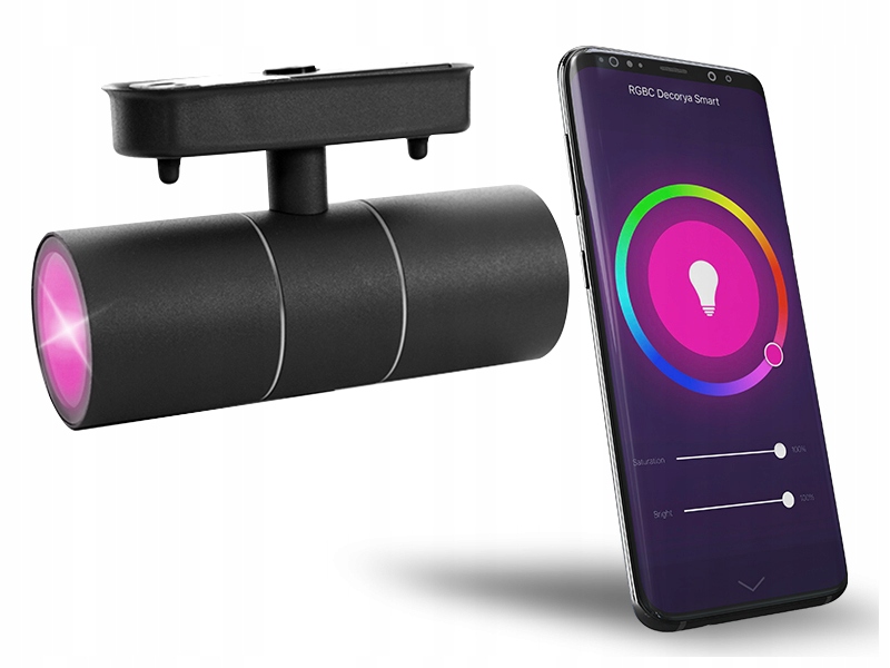 Vonkajšie fasádne svietidlo - SMART RGB LED nástenné svietidlo na fasádu budovy