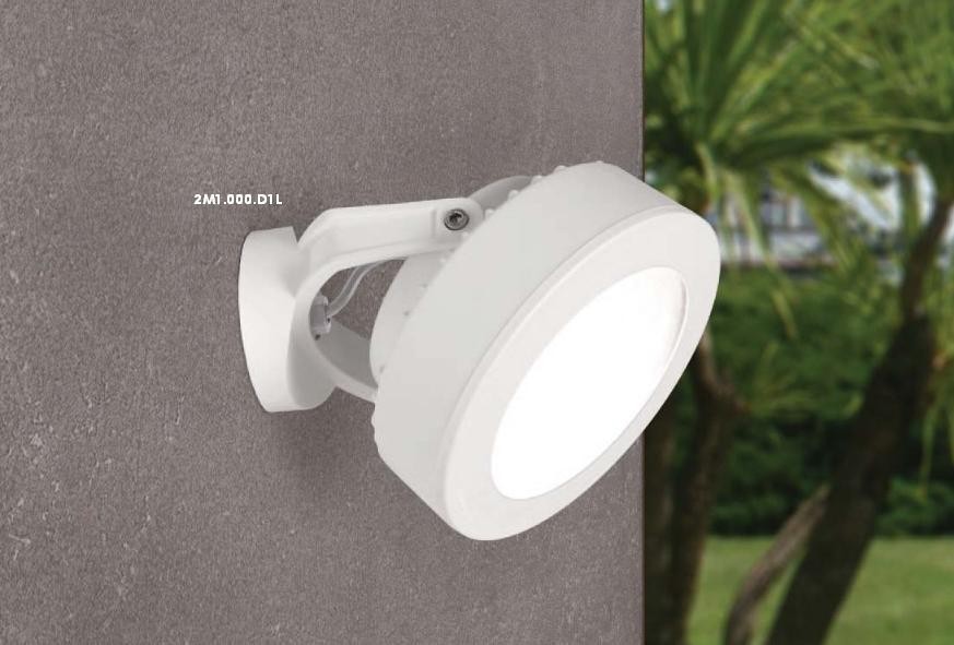 Vonkajšie fasádne svietidlo - Nástenná lampa Tommy-El Gray LED GX53 3W 3000K FUMAGALLI