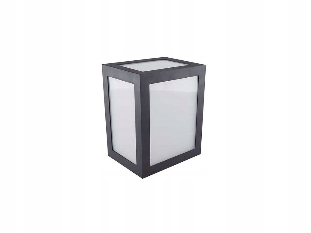 Vonkajšie fasádne svietidlo - Sieťové svietidlo Externé LED CUBE BLAST BLACKU 4000K
