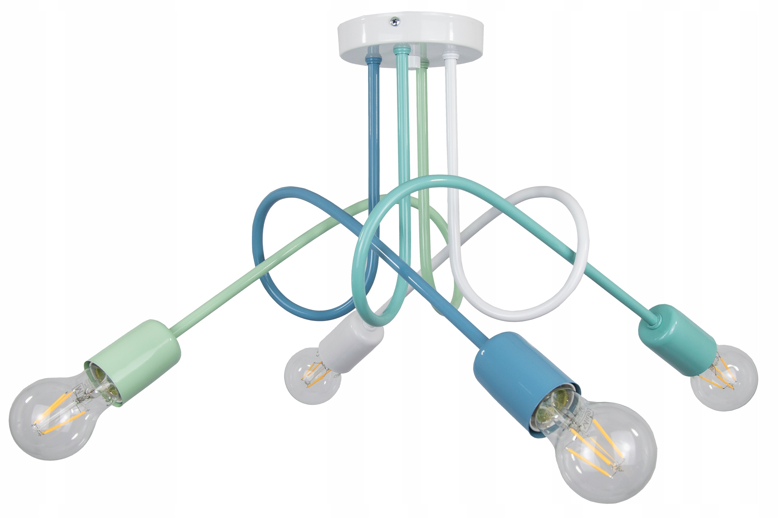 Lampa, svietidlo do detskej izby - Detské lampy Lustrové pastelové farby Polefoner