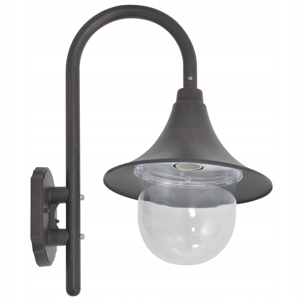 Vonkajšie fasádne svietidlo - Výškové lampy Vonkajšia záhrada Lantern Bronze