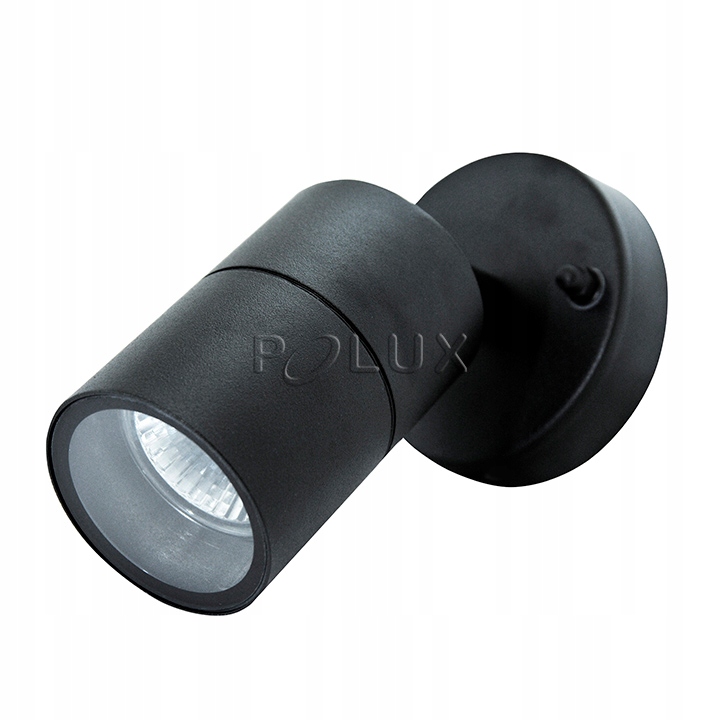 Vonkajšie fasádne svietidlo - Lampa nástenné lampy Fasáda Záhrada Black Gu10 Pohyb
