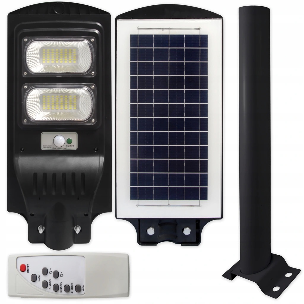 Masterled pouličné svietidlo 100 W 2000 lm solárne napájanie