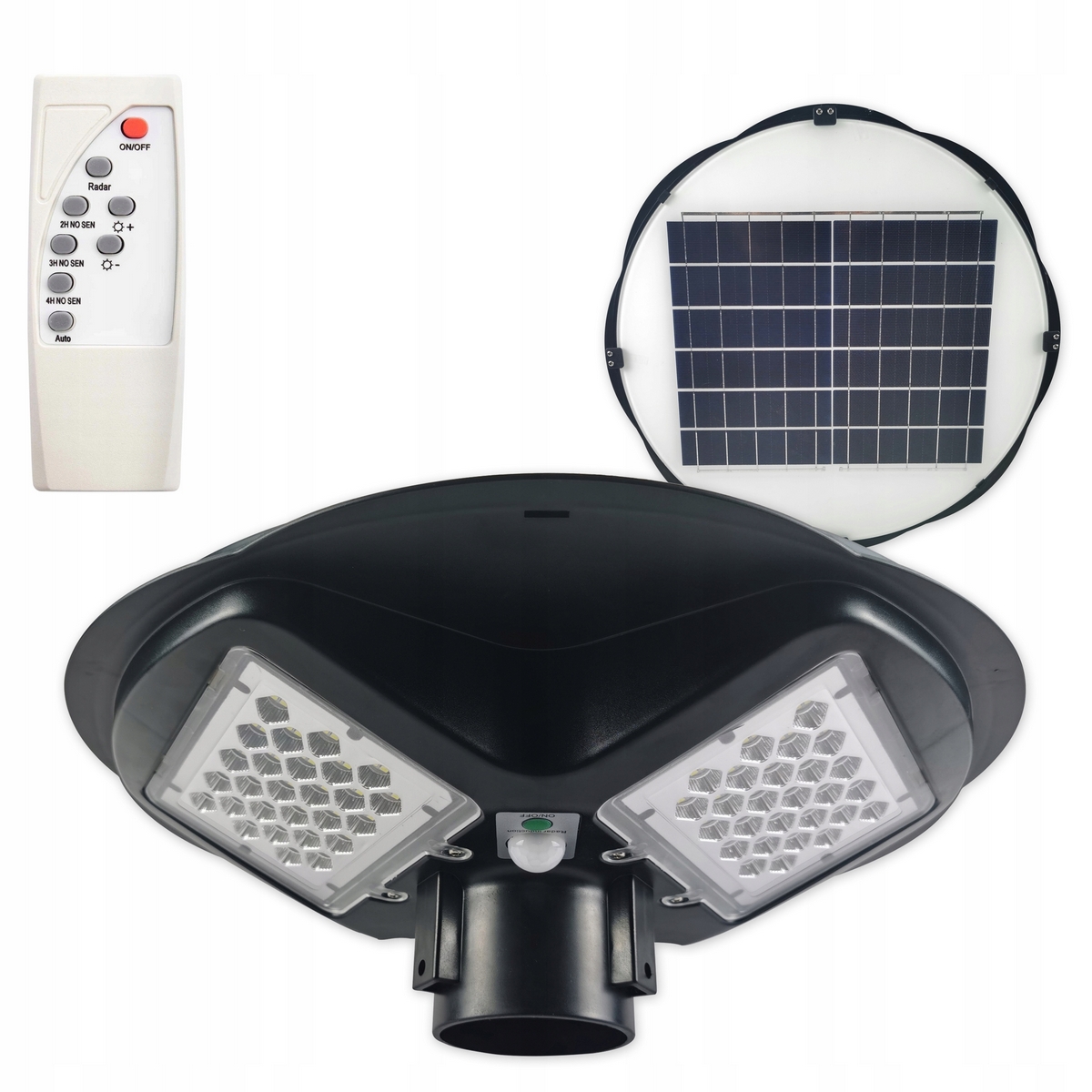 Masterled pouličné svietidlo 150 W 7500 lm na solárne napájanie