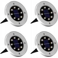 Pouličná LED lampa - LED SOLÁRNA VILLTAČKA 4XSMD 4 KS 1582