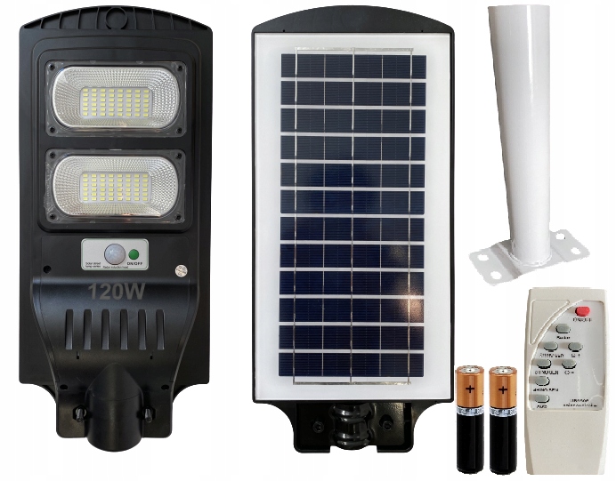 Pouličná LED lampa - Lighthouse Lantern Street 120W + Diaľková rukoväť