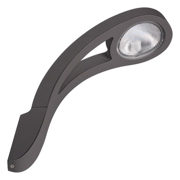 Vonkajšie fasádne svietidlo - Záhradná lampa CRISE LED 5W TMAVO ŠEDÉ MOUNT LAMP