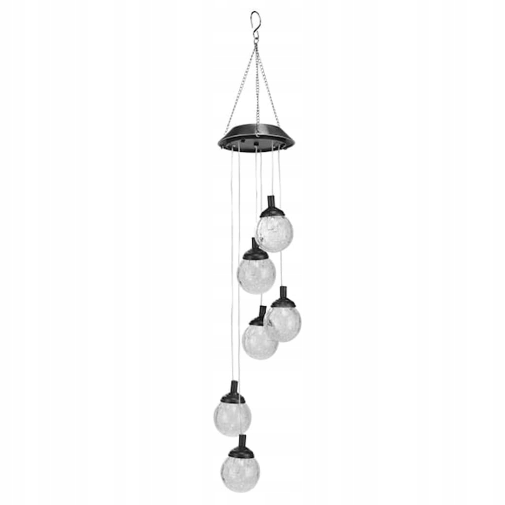 Solárne svietidlá - Solárna záhradná lampa PACKLE LED 6 žiaroviek
