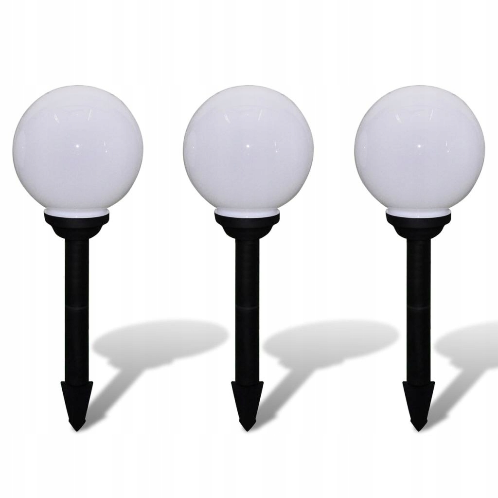 Solárne svietidlá - Záhradná lampa Solar Ball 20 cm LED SET 3 ks