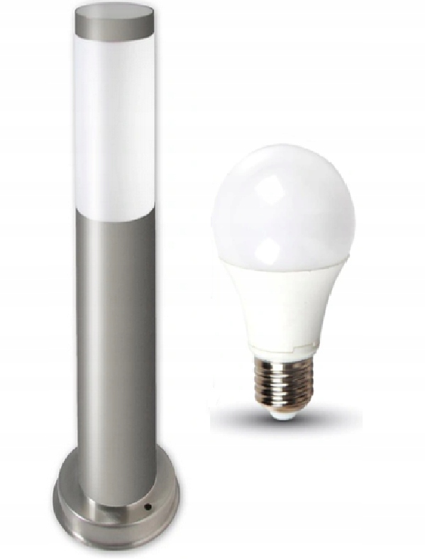 Stĺpíkové osvetlenie - Záhradná lampa stojaci 45cm LED žiarovka E27