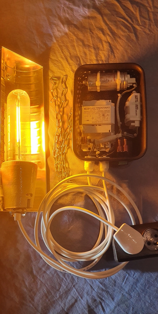 Osvetlenie pre rastliny - HPS-WLS Sodíková lampa Roslin 100W-GrinBox