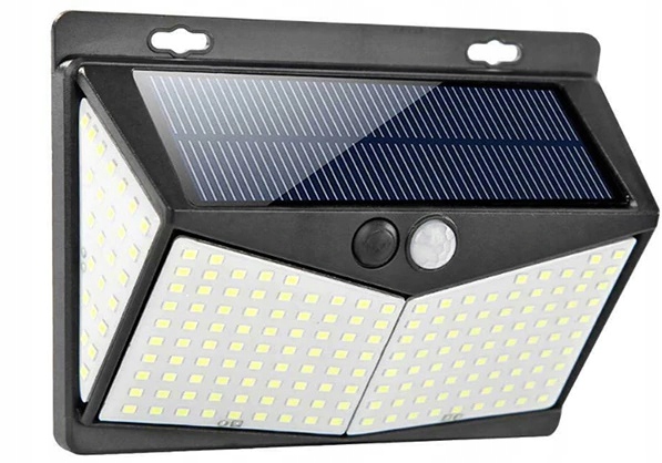 Vonkajšie fasádne svietidlo - Solárne lampy nástenné lampy 208 o senzor pohybu