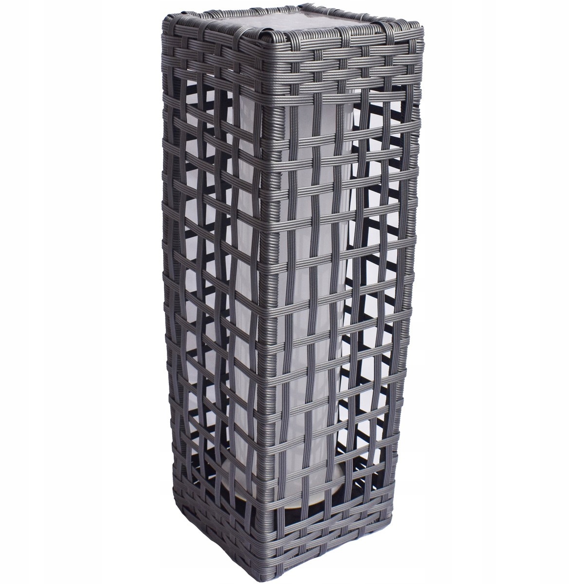 Solárne svietidlá - Solárna lampa Záhrada Cocoon 17.5x17.5x48cm 25 LED