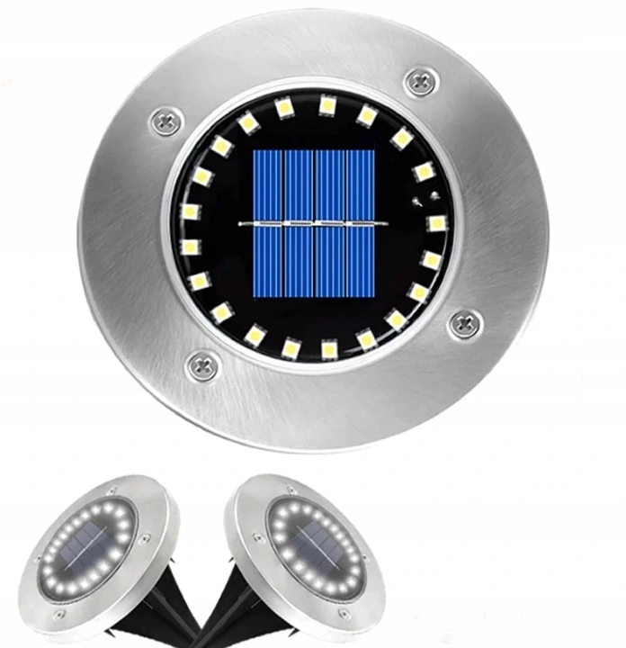 Solárne svietidlá - Záhradná solárna lampa 8x LED Stuck 4 kusy