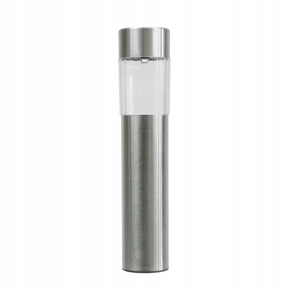Solárne svietidlá - Záhradná solárna lampa LED Post Silver 5ks